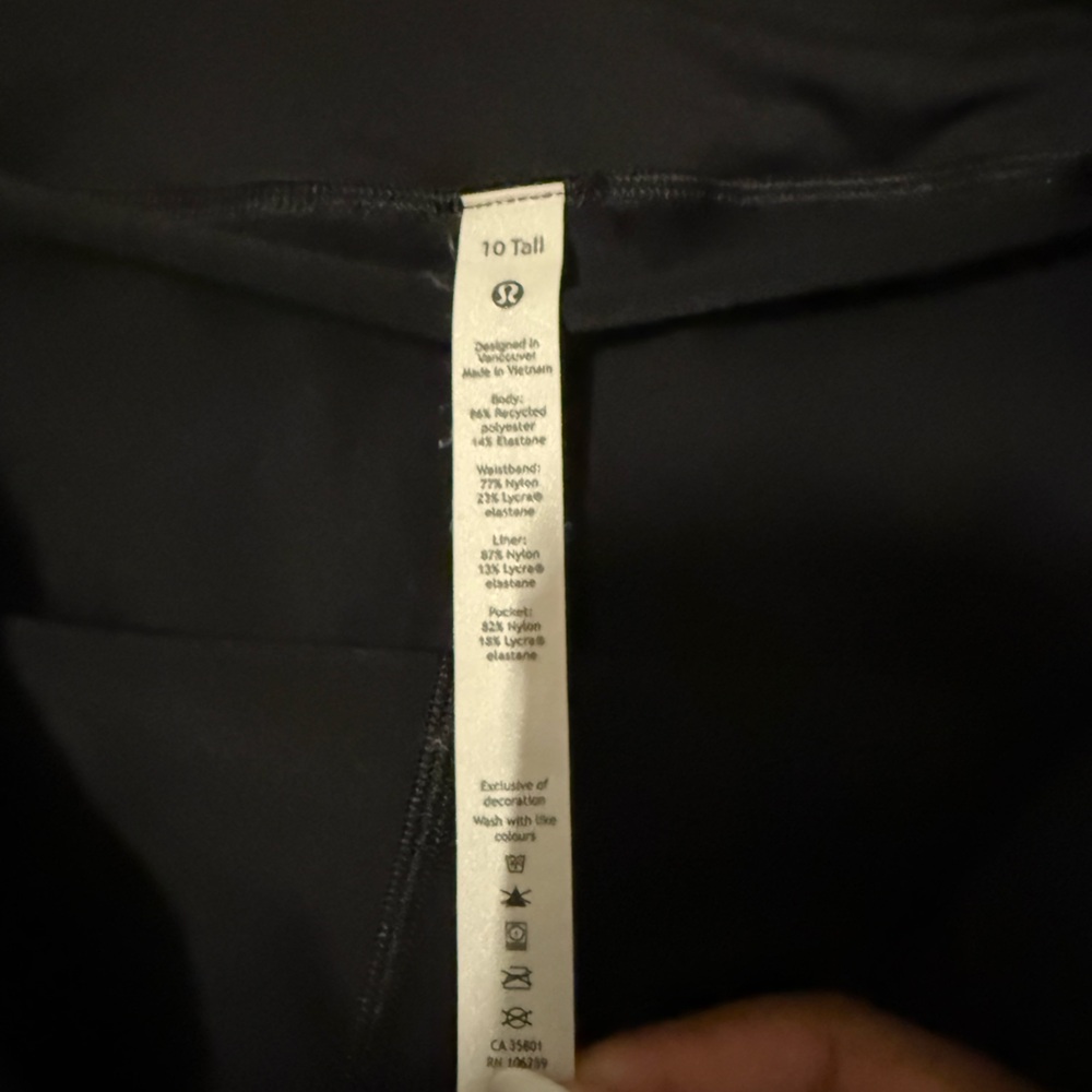 lululemon athletica Black Camouflage Skort - Picture 4 of 9